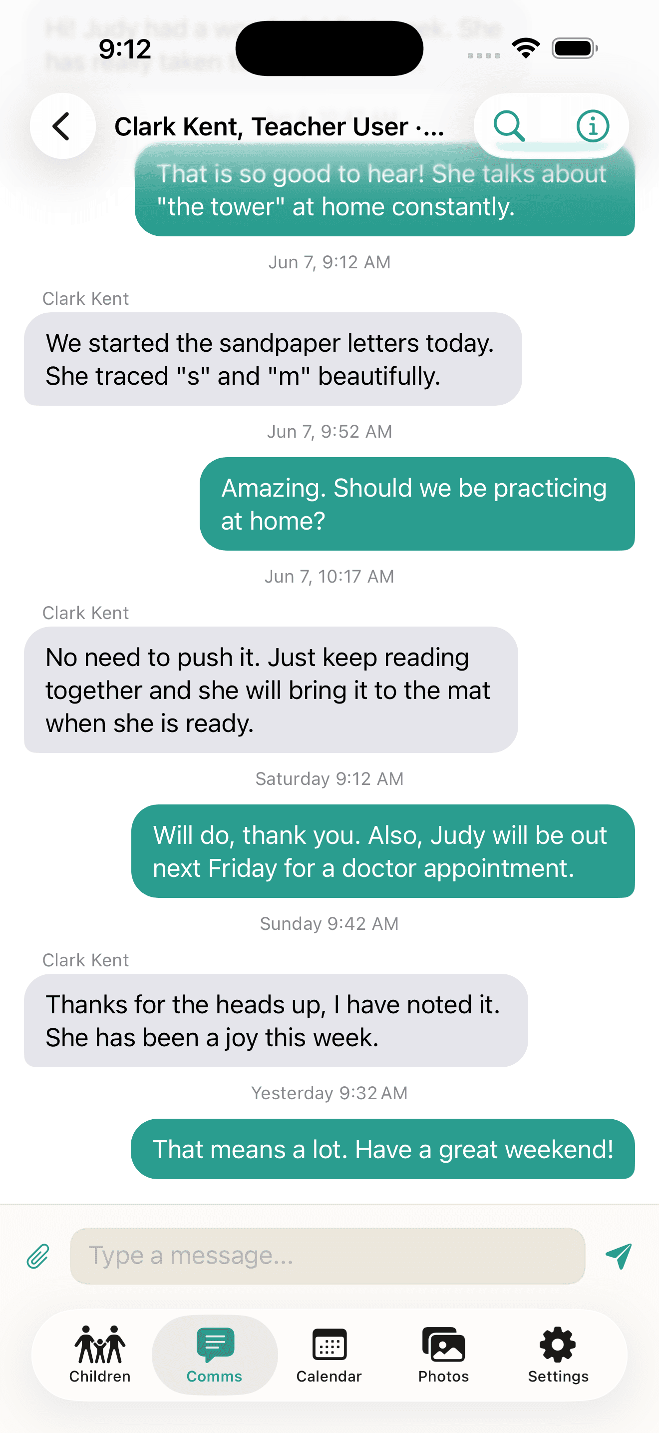 FutureNerds for parents, screen 1